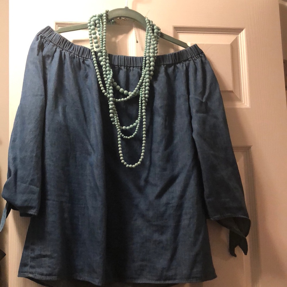 Off the shoulder top